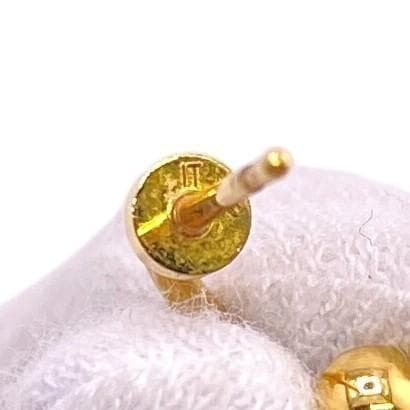 ルイヴィトン ブックル ドレイユ・ブルーミング ピアス モノグラム ゴールド