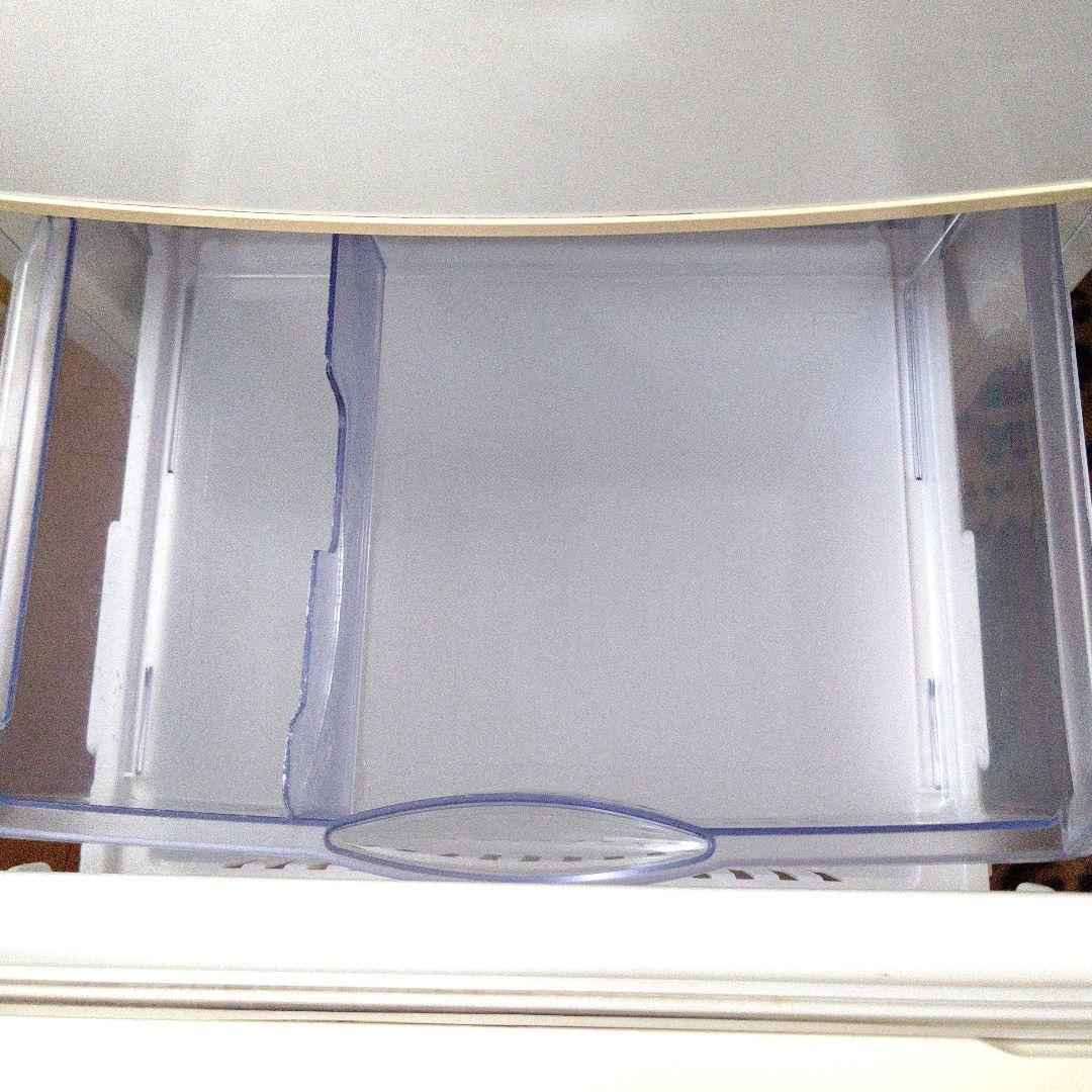 ナショナル☆2ドア冷凍冷蔵庫☆レトロ☆ホワイト&ブルー2005年製☆稼働品