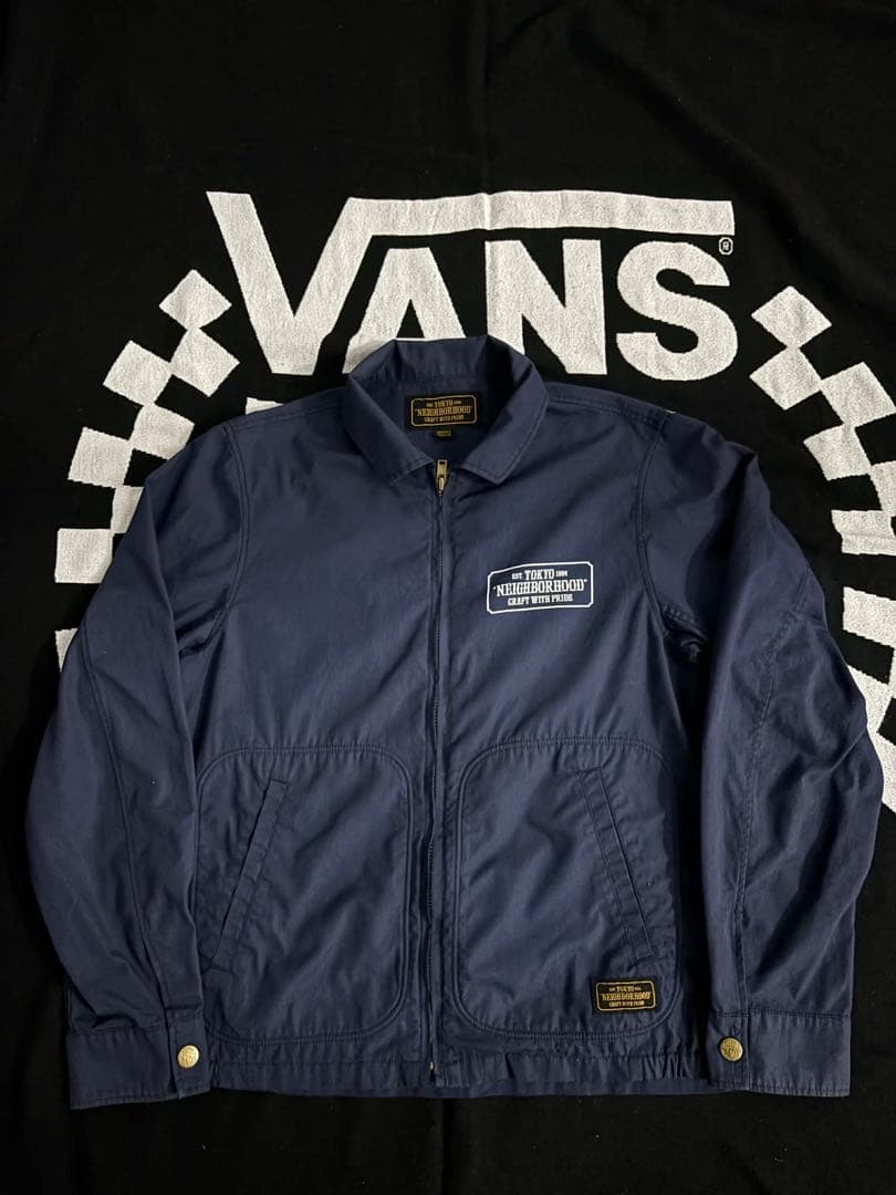 NEIGHBORHOOD ナイロンジャケット ネイビー
