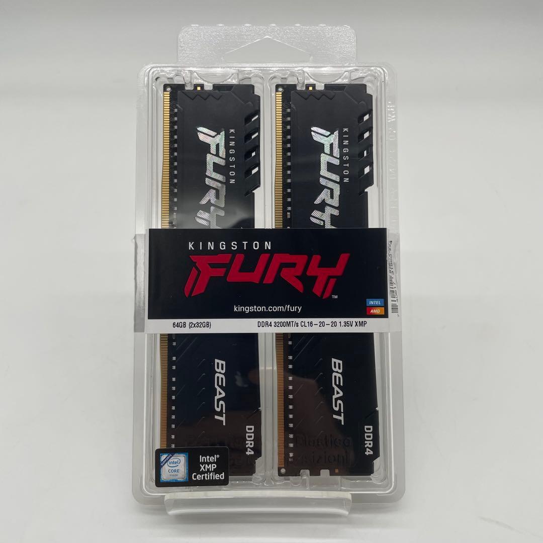 キングストン デスクトップPC用メモリ DDR4 3200MT/秒