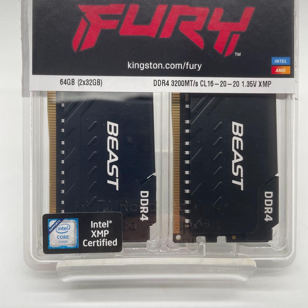 キングストン デスクトップPC用メモリ DDR4 3200MT/秒