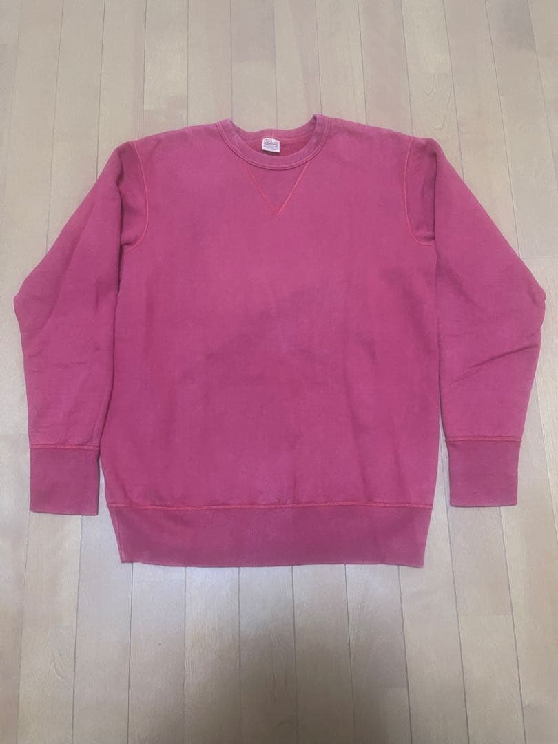 デラックスウエア S101 スウェット XL 赤 無地