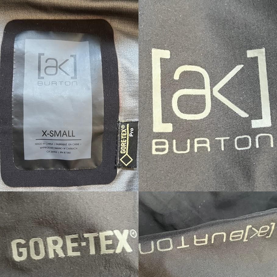 バートン[ak]3L　フリーバードジャケット　XS ゴアテックス　スノボウェア