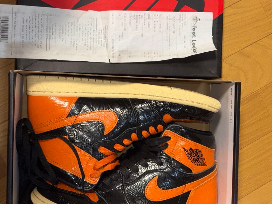 ナイキ エアジョーダン1 ハイ \"シャッタード バックボード3.0\" 27cm