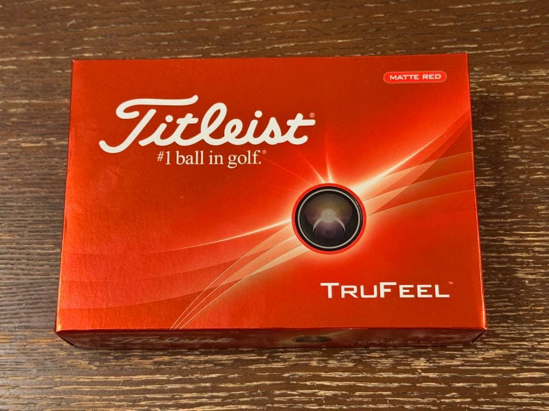 Titleist TruFeel マットレッド 4ダースセット