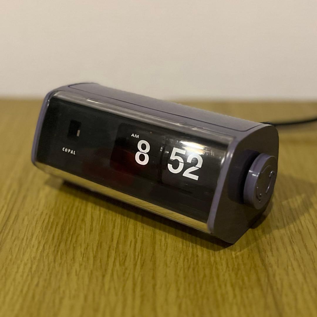 【メンテ済み・動作正常】元箱付きCOPALパタパタ時計 222 ミニ