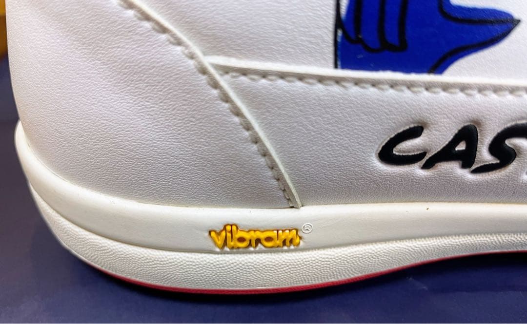 美品カステルバジャックスポーツゴルフ 春夏ゴルフシューズ24スパイクレス