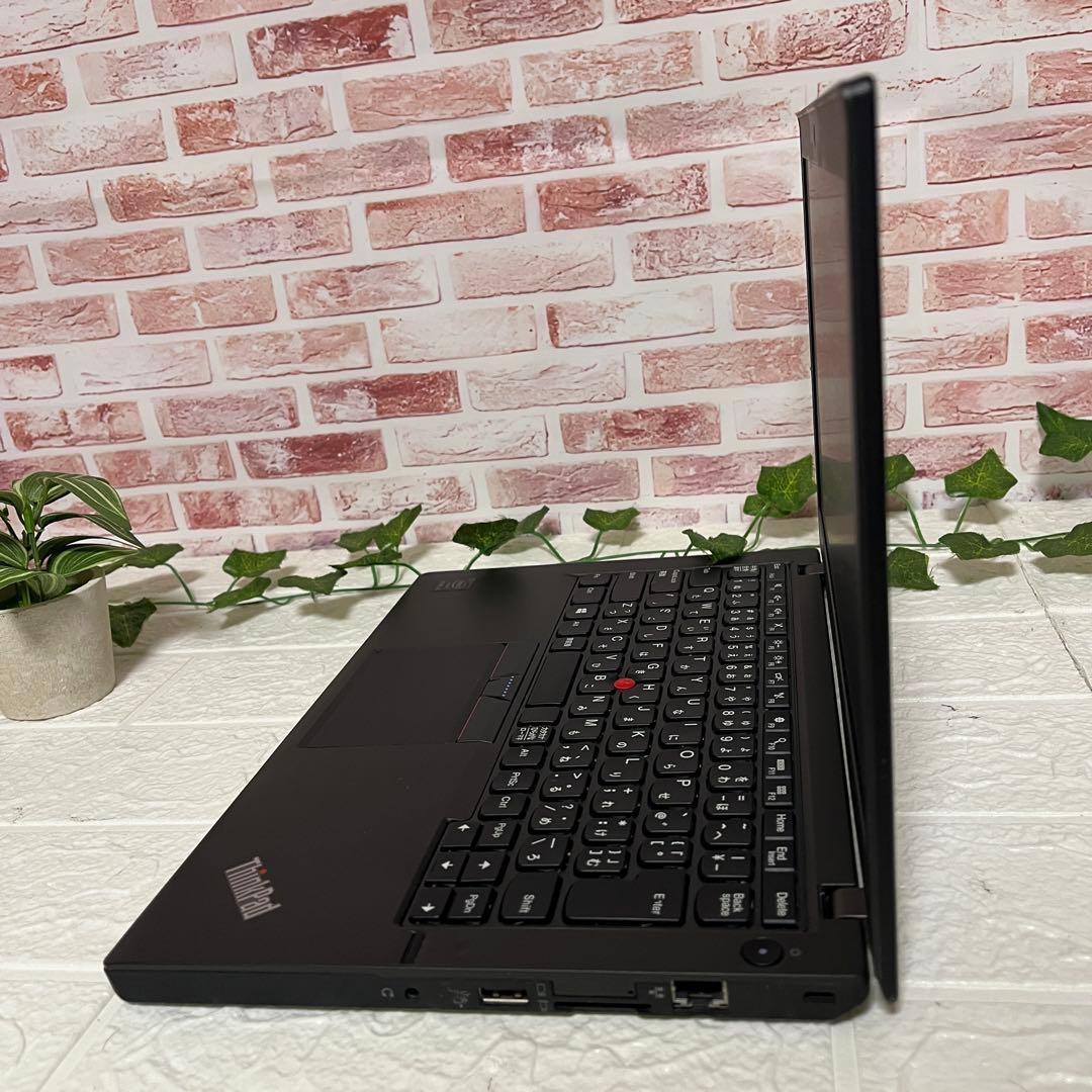 ★中古レノボSSD新品128GB★X250 Win11 カメラノートPC389