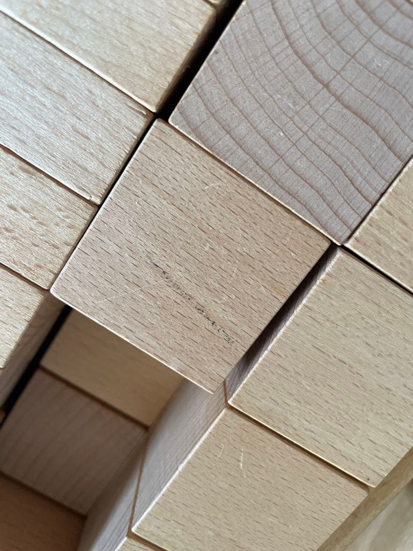 小さな大工さん　積み木　基尺40mm 直方体　立方体