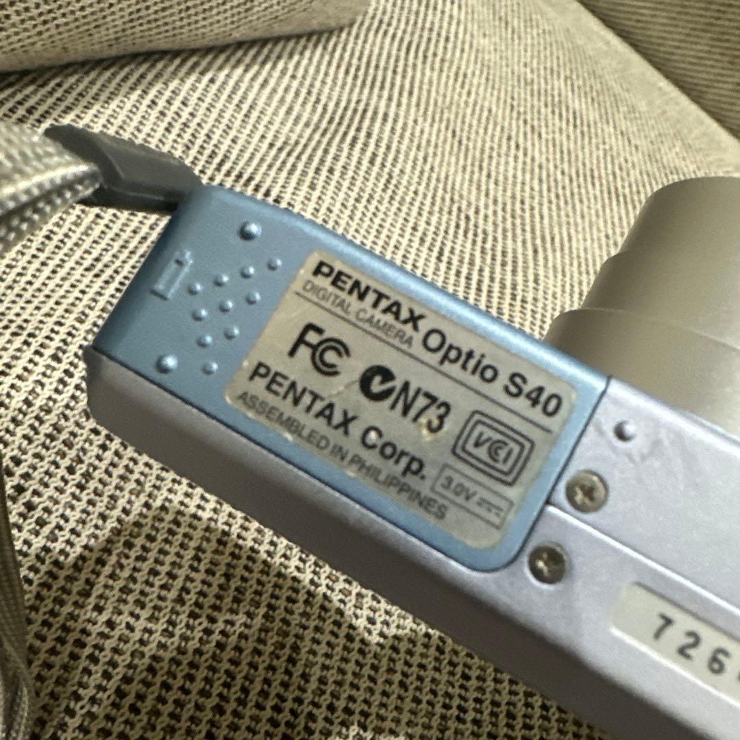 PENTAX Optio S40 コンパクトデジタルカメラ