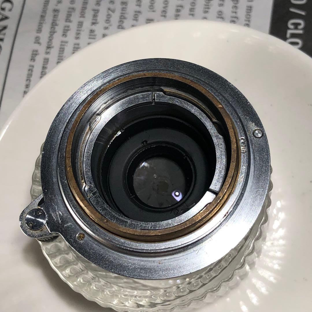 スポットライトなフレア？TOPCOR 5cm f3.5 L39 ライカ