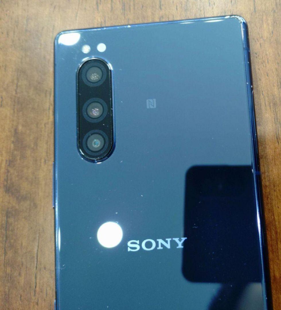 Sony Xperia 5 J9260 本体 SIMフリー ブルー　 128GB