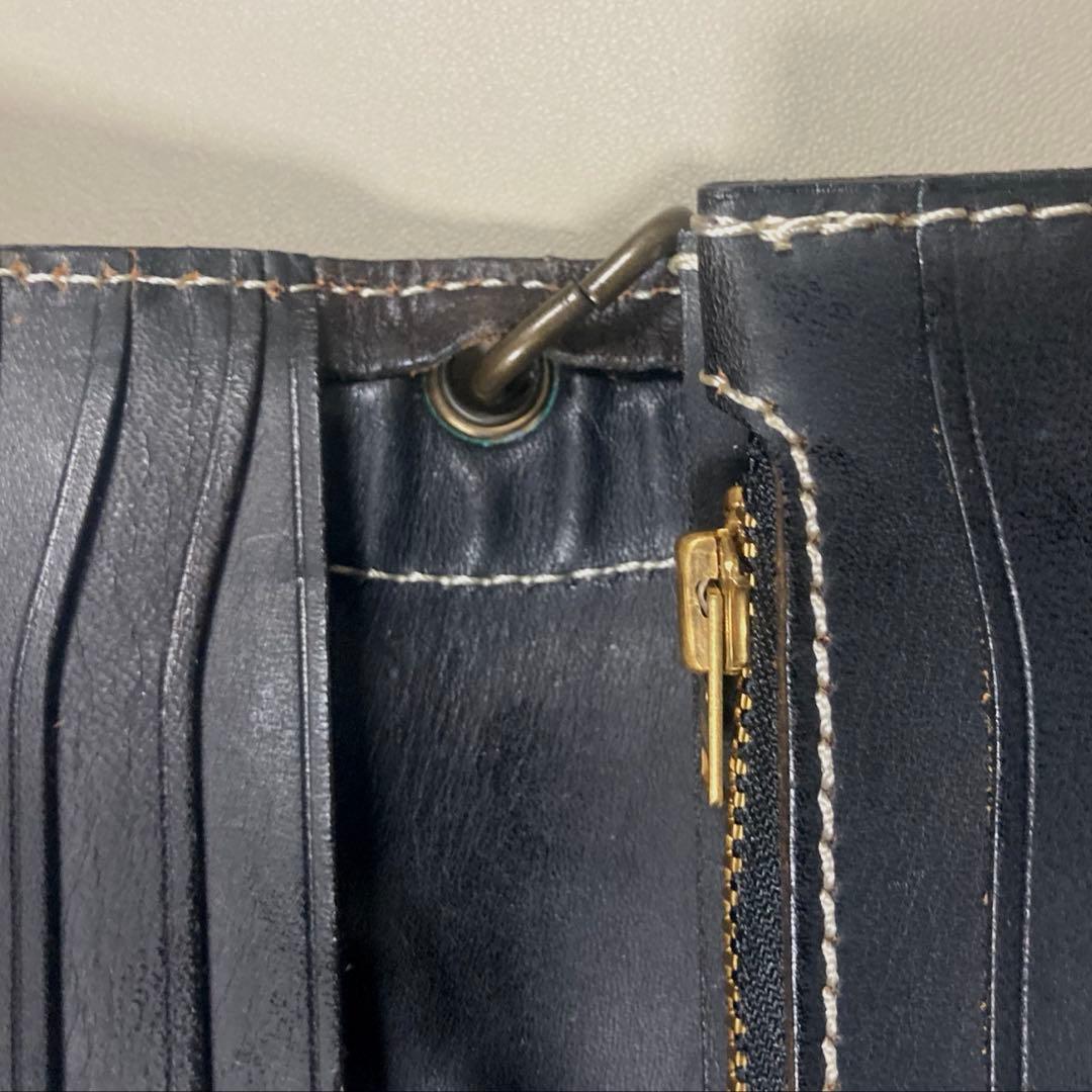 EIGHT-G(エイトジー) 28オンスデニム ロングウォレット