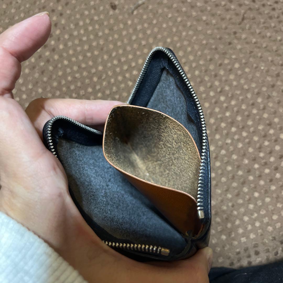 ホワイトハウスコックス L時 ファスナー 財布 ミニ財布 薄い財布