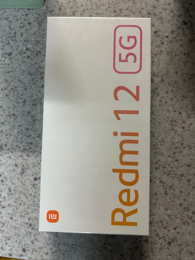 新品 Xiaomi Redmi 12 5G XIG03 ブルー