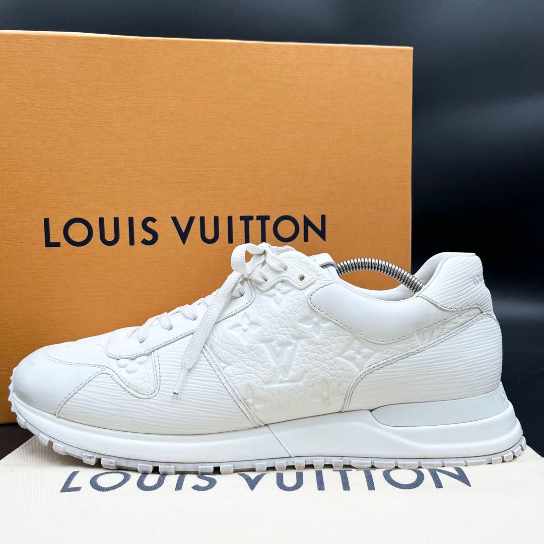 美品✨ ルイヴィトン ランアウェイ モノグラム エンボス レザー 27.5cm