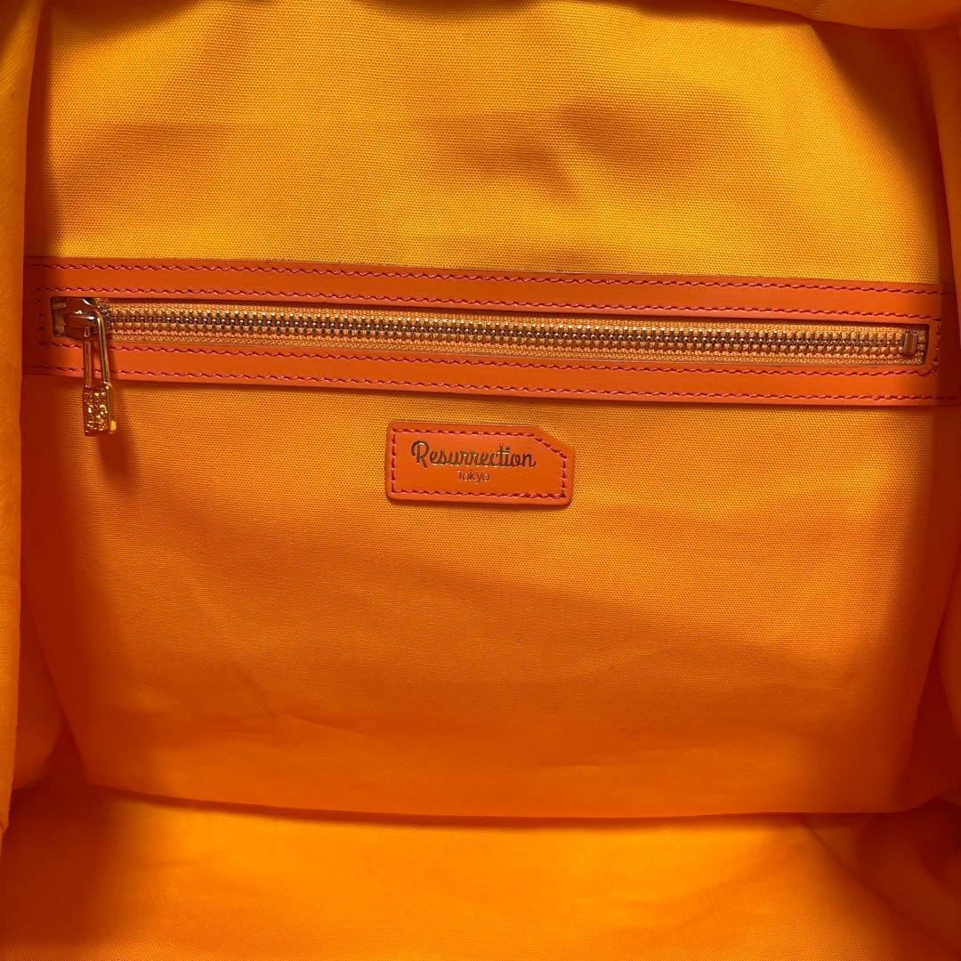 レザレクション　ラニウス　ボストンバック　トートバック　マスタードカラー ゴルフ