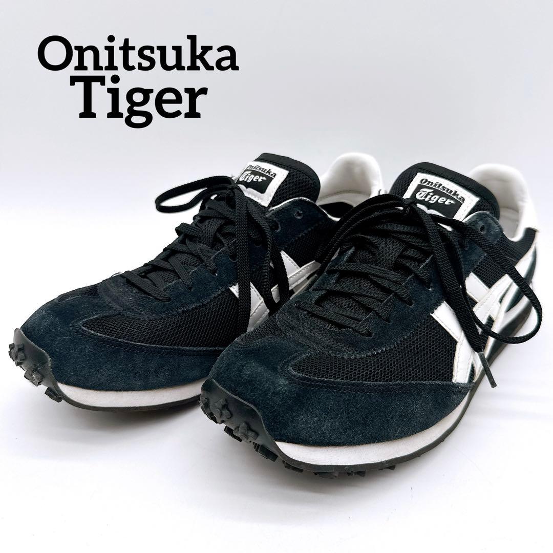 【オニツカタイガー】スニーカー 26.5cm ブラック ホワイト TH503N