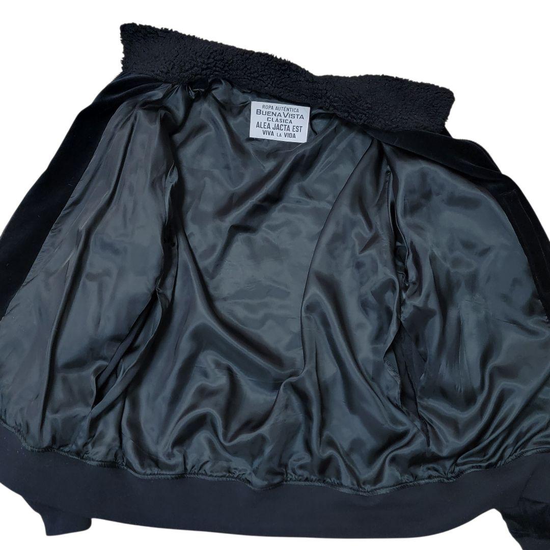 ダウンタウンへのオマージュ ブエナビスタ ベロアジャケット スカジャン L