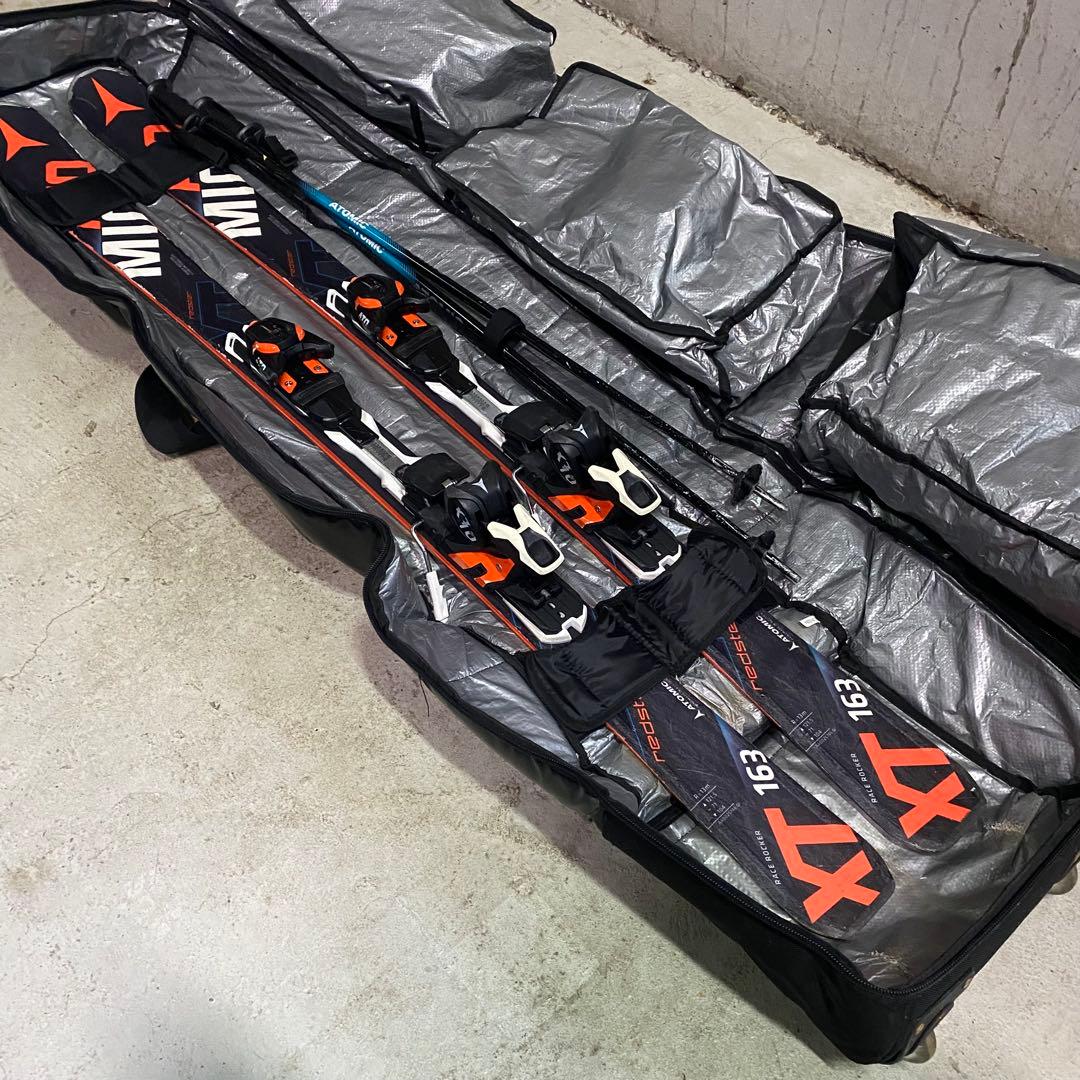 ATOMIC REDSTER XT 163 ストック　オガサカ　キャリーバッグ付