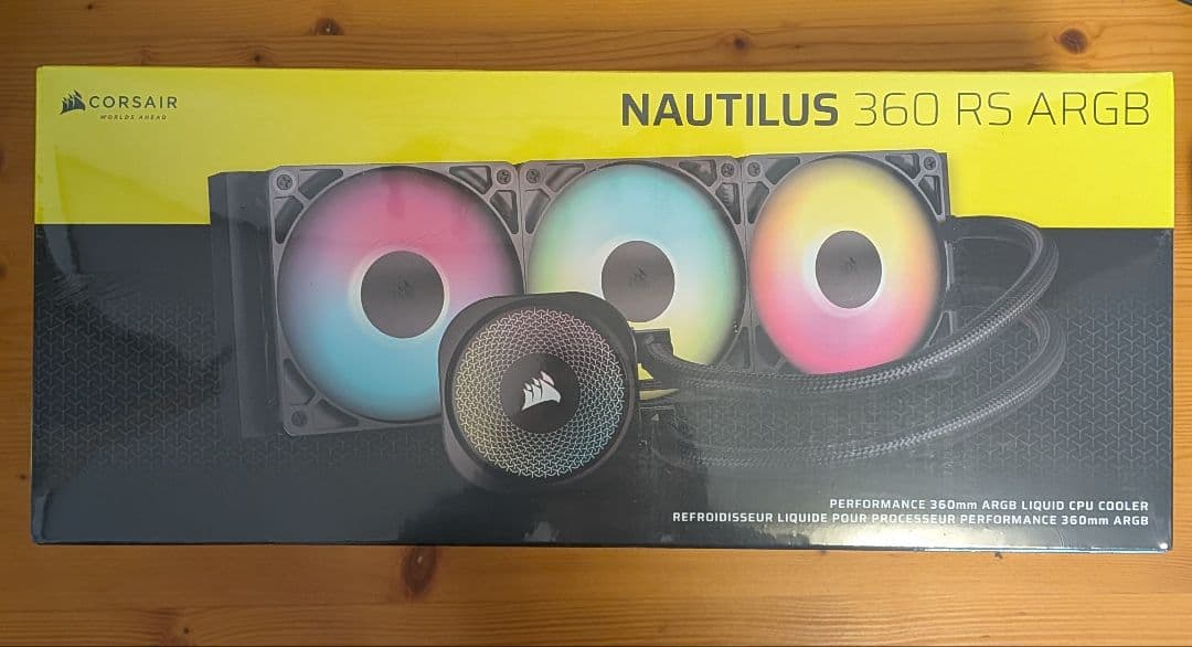 【新品未開封】Corsair NAUTILUS 360 RS ARGB