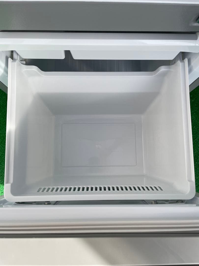 933アクア おしゃれシルバー 2ドア冷蔵庫 126L 右開き 一人暮らし 単身