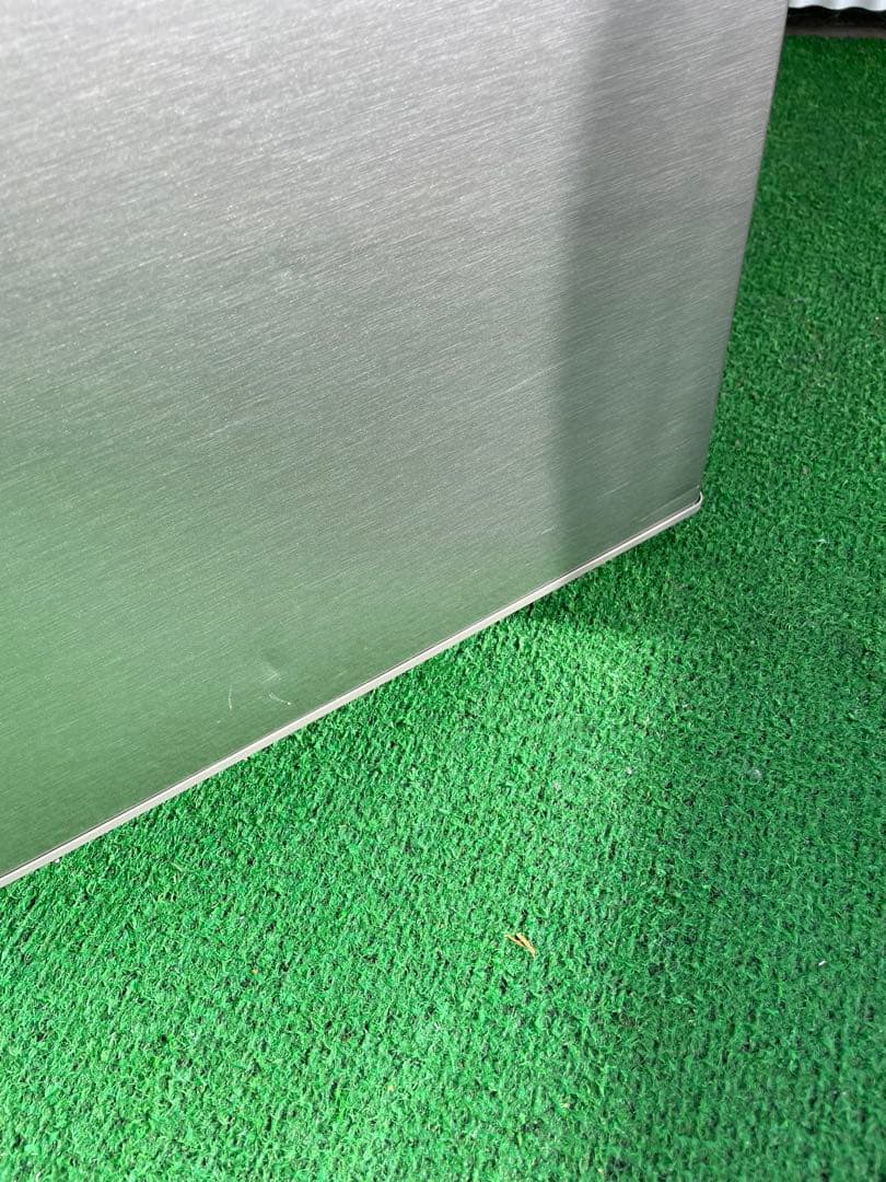 933アクア おしゃれシルバー 2ドア冷蔵庫 126L 右開き 一人暮らし 単身