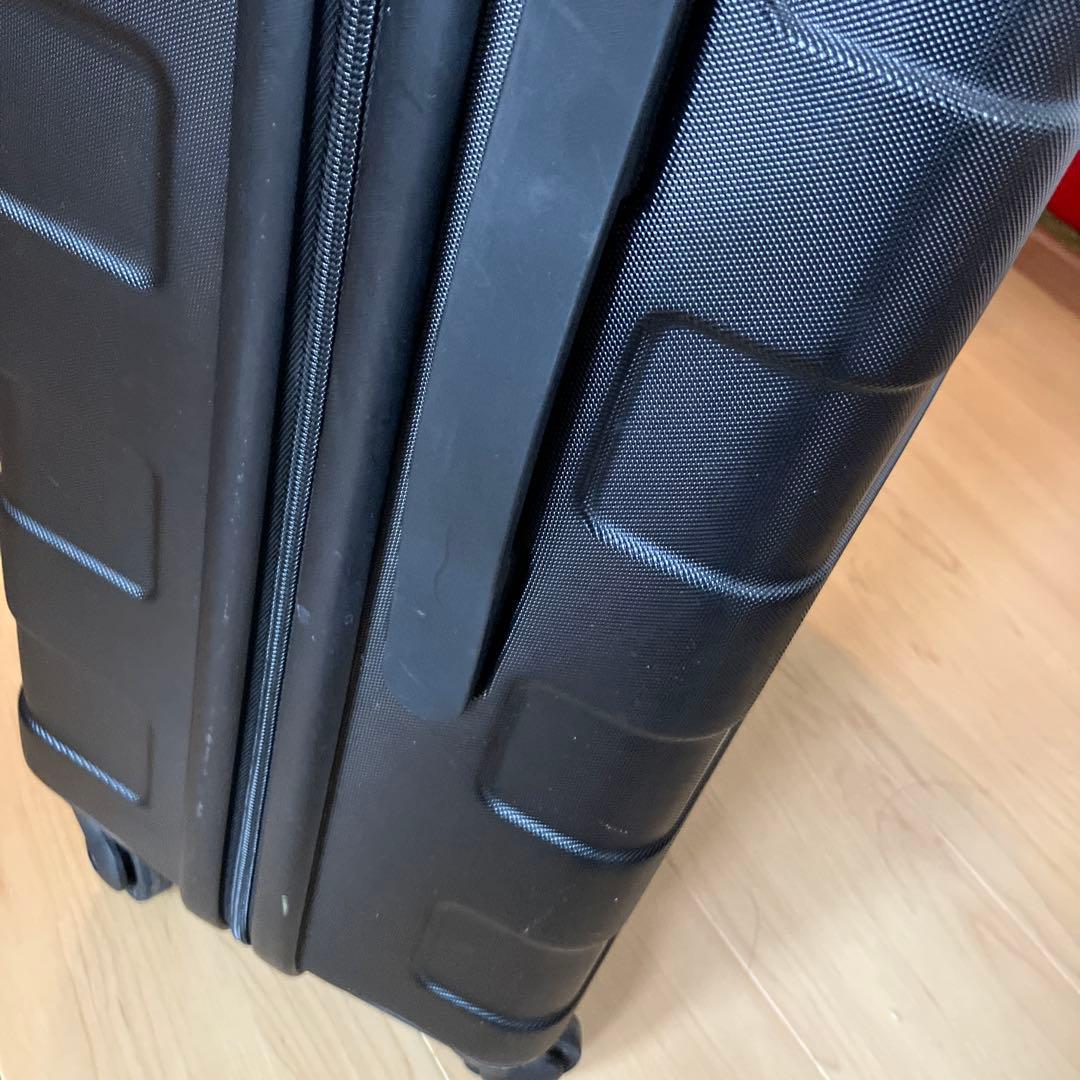 無印良品　バーを自由に調節できるキャリーケース 60L G3S-105 ブラック