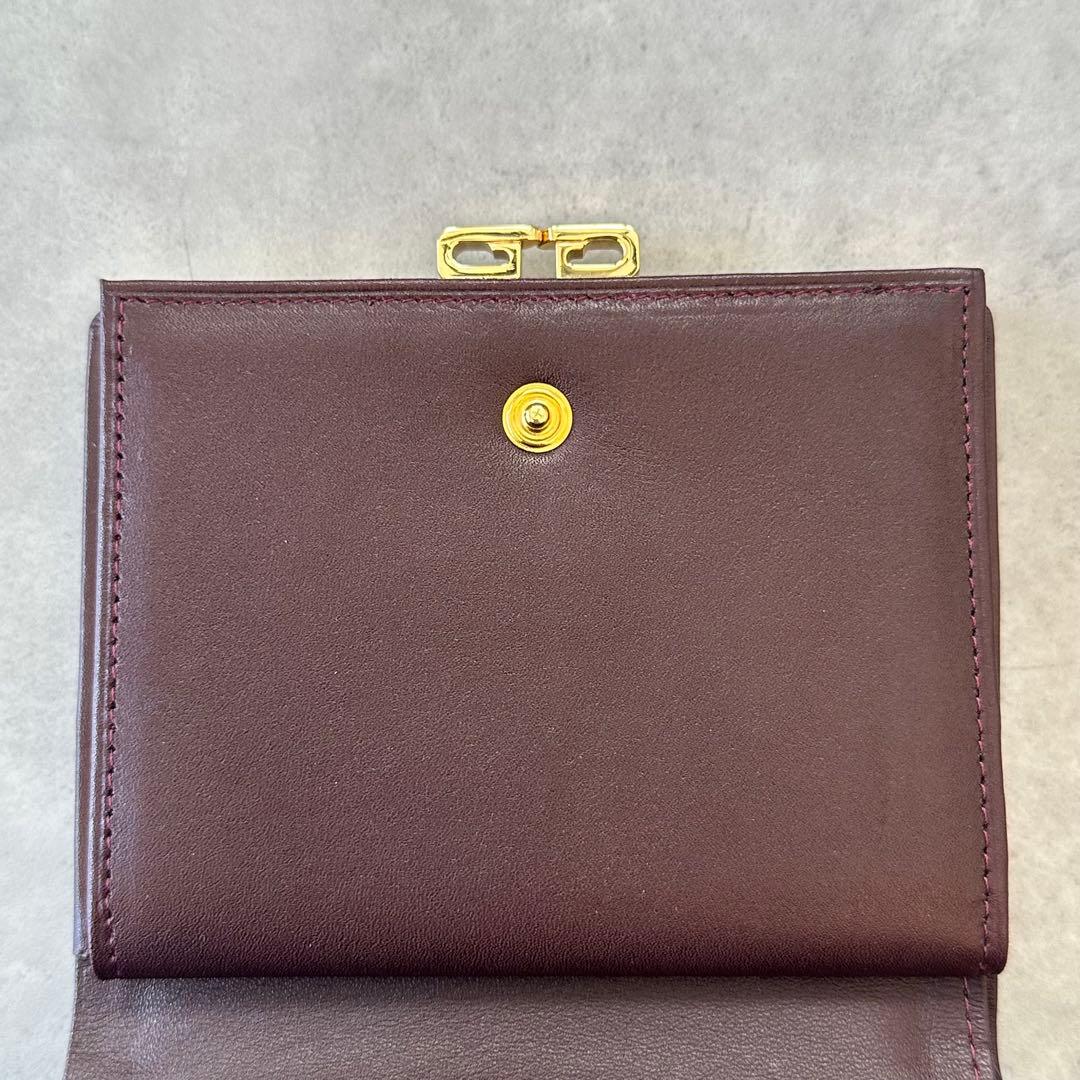 GIVENCHY 4Gロゴモチーフ がま口 二つ折り財布 コンパクトウォレット①