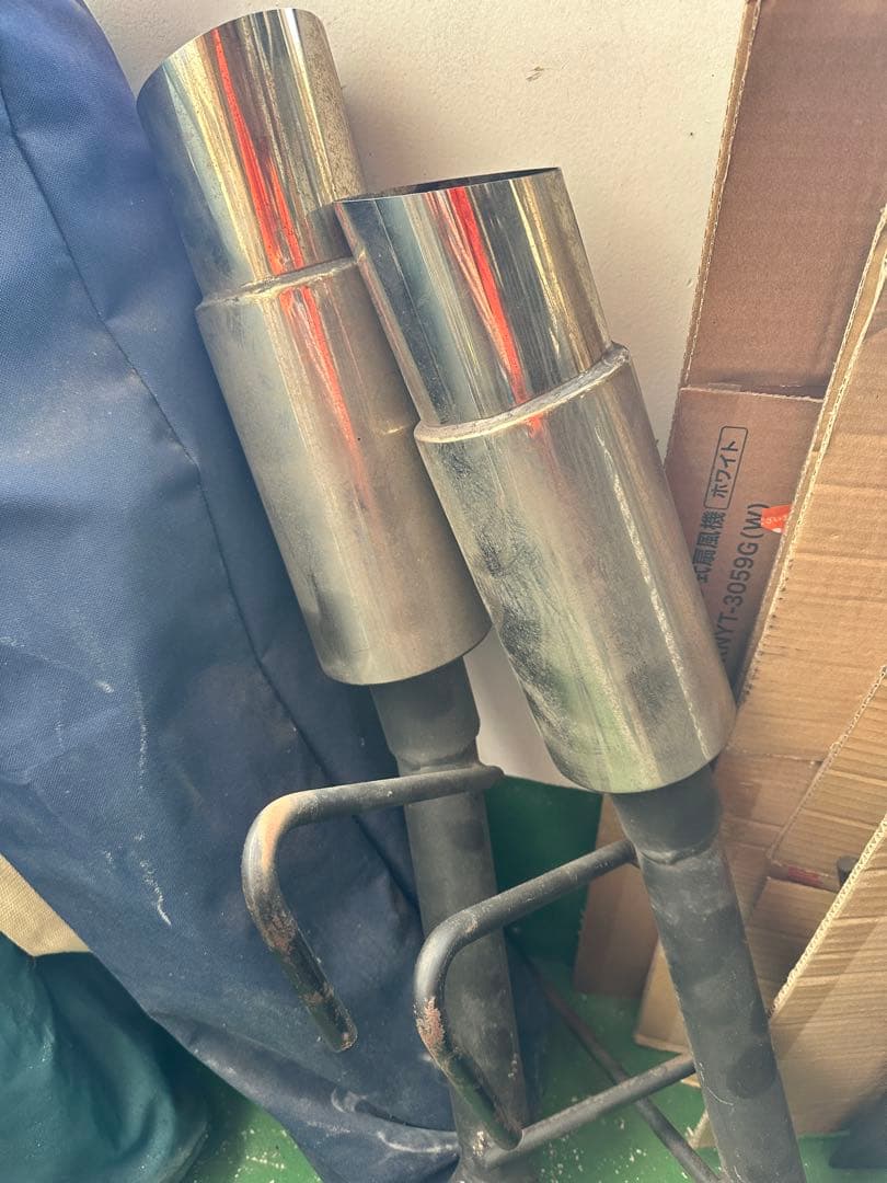 レヴォーグ　ワンオフストレートマフラーリアピース