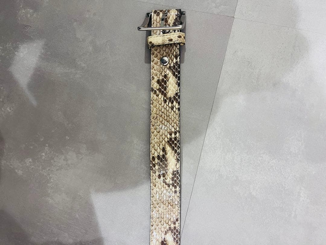 ワコマリア パイソン　ベルト　32