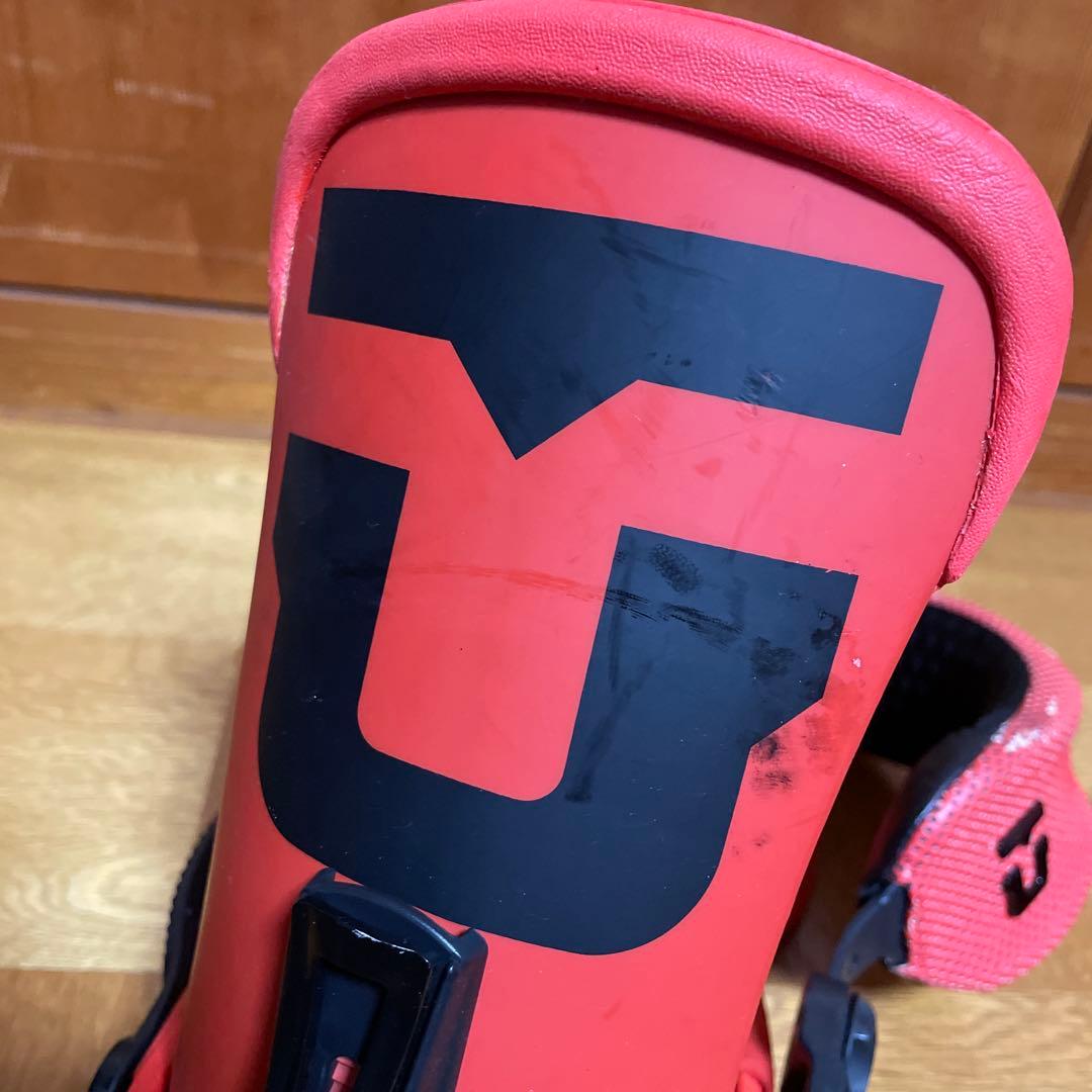 union ユニオン　FORCE TEAM ビンディング　フォース　チーム　赤
