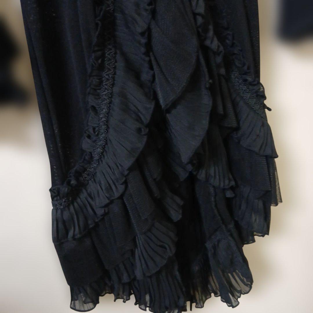 丸眼鏡さま専用♥️OZZONESTE♥️コルセット編み上げフリルドレス風カーデ