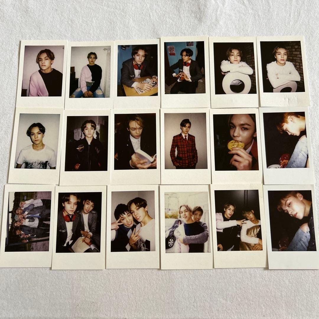 SEVENTEEN 2016 バーノン チェキ トレカ A B セット