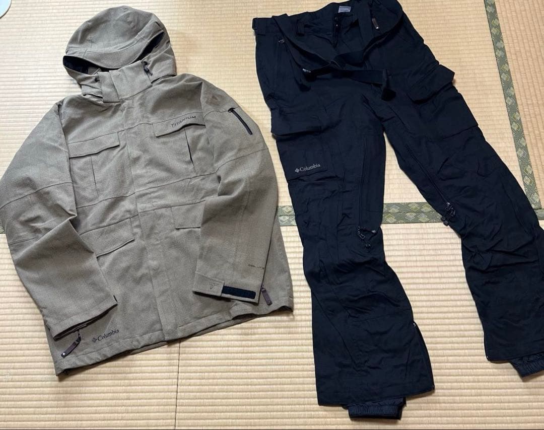 Columbia コロンビア スノーボードウェア　上下セット Lサイズ 美品