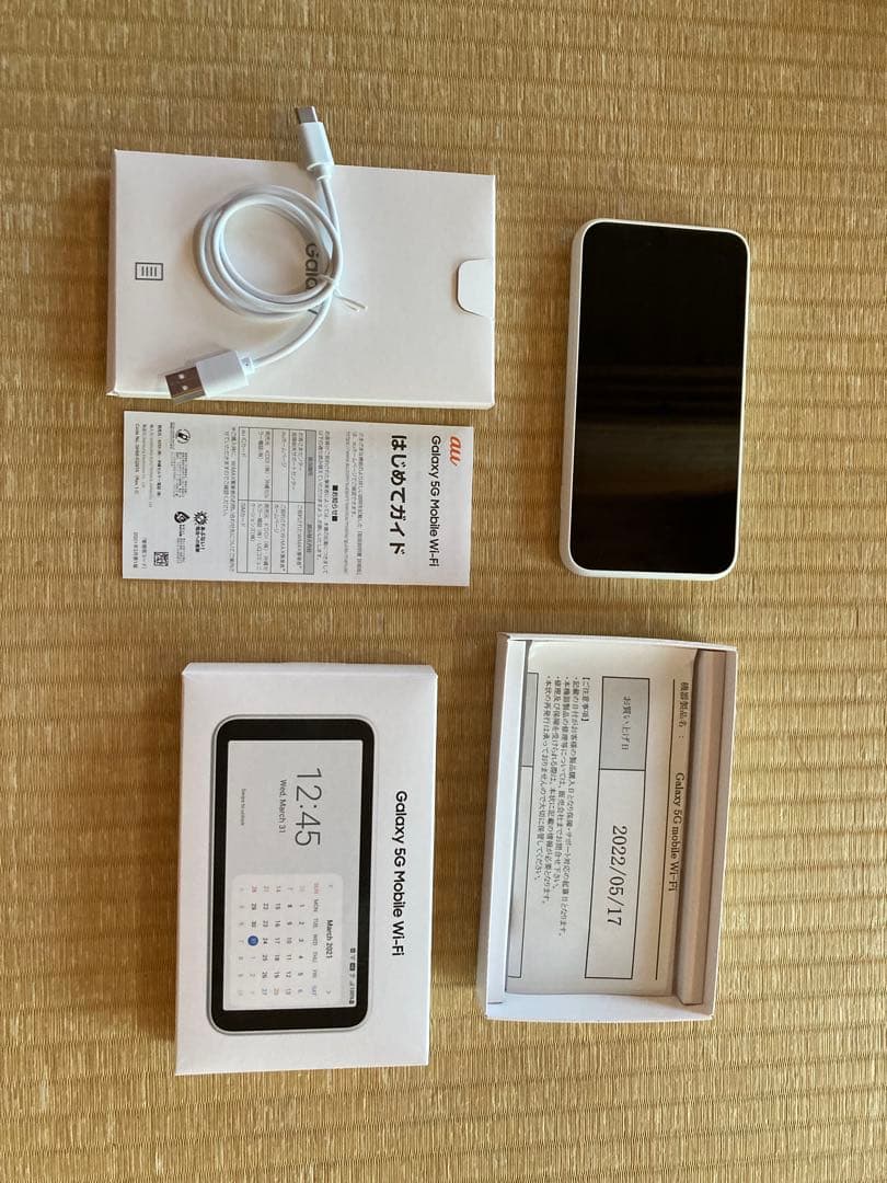 GALAXY 5G Mobile wifi 中古　美品