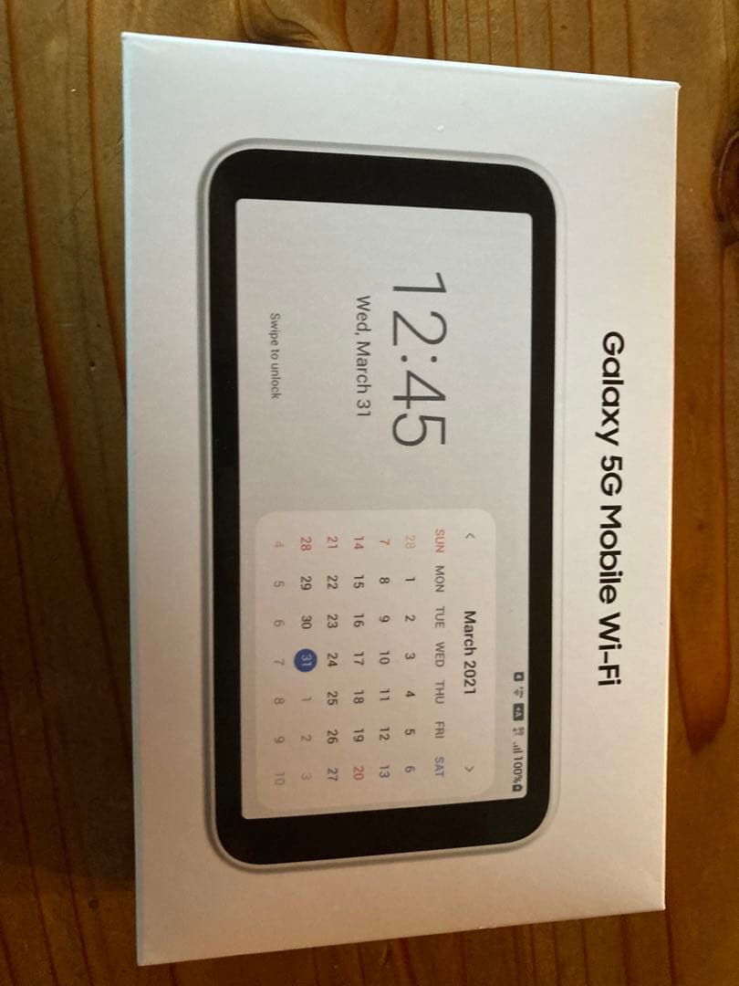 GALAXY 5G Mobile wifi 中古　美品