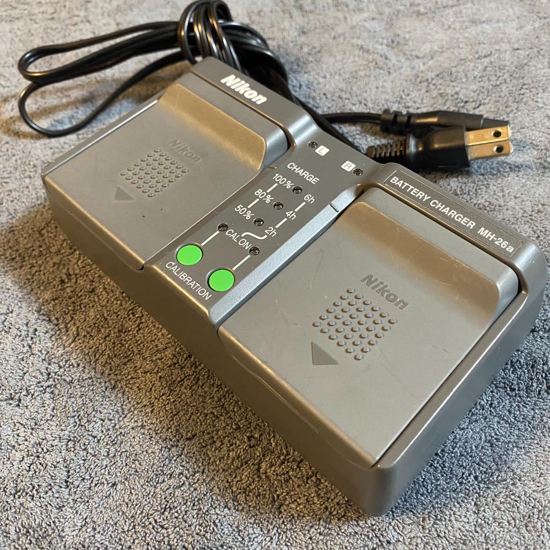 【バッテリーは含まれません】Nikon純正 バッテリーチャージャー MH-26a