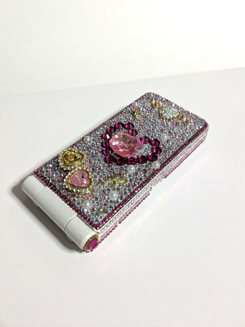 【ハート】デコ電/平成レトロ/ガラケー/ギャル/GAL/キティ/凸電