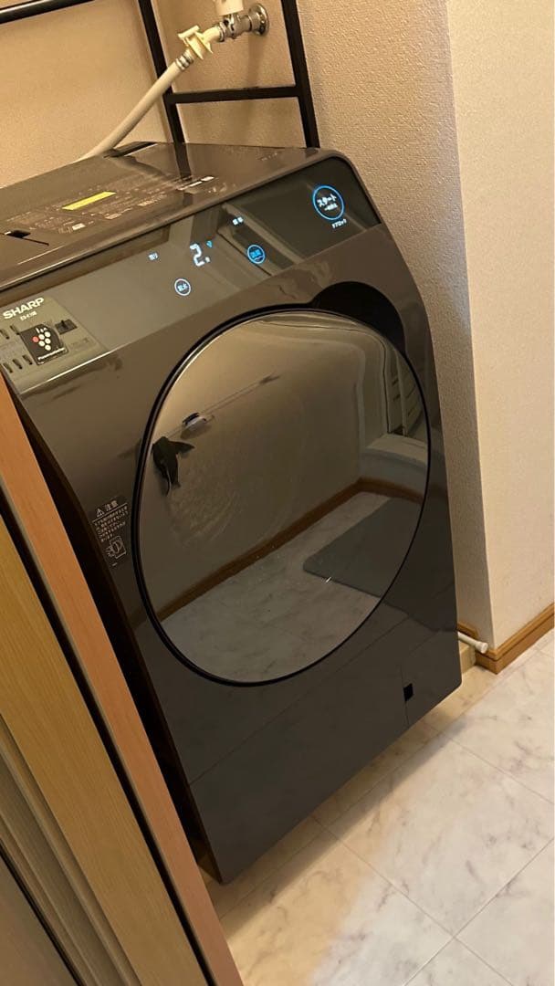 ES-K10B-TL【2023年製】乾燥付きドラム式洗濯機本体 左開き