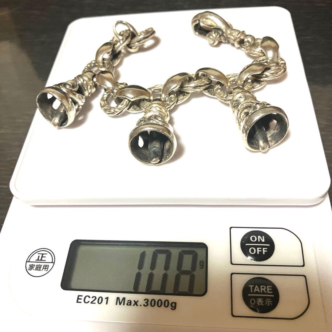 希少　ベルブレスレット silver925