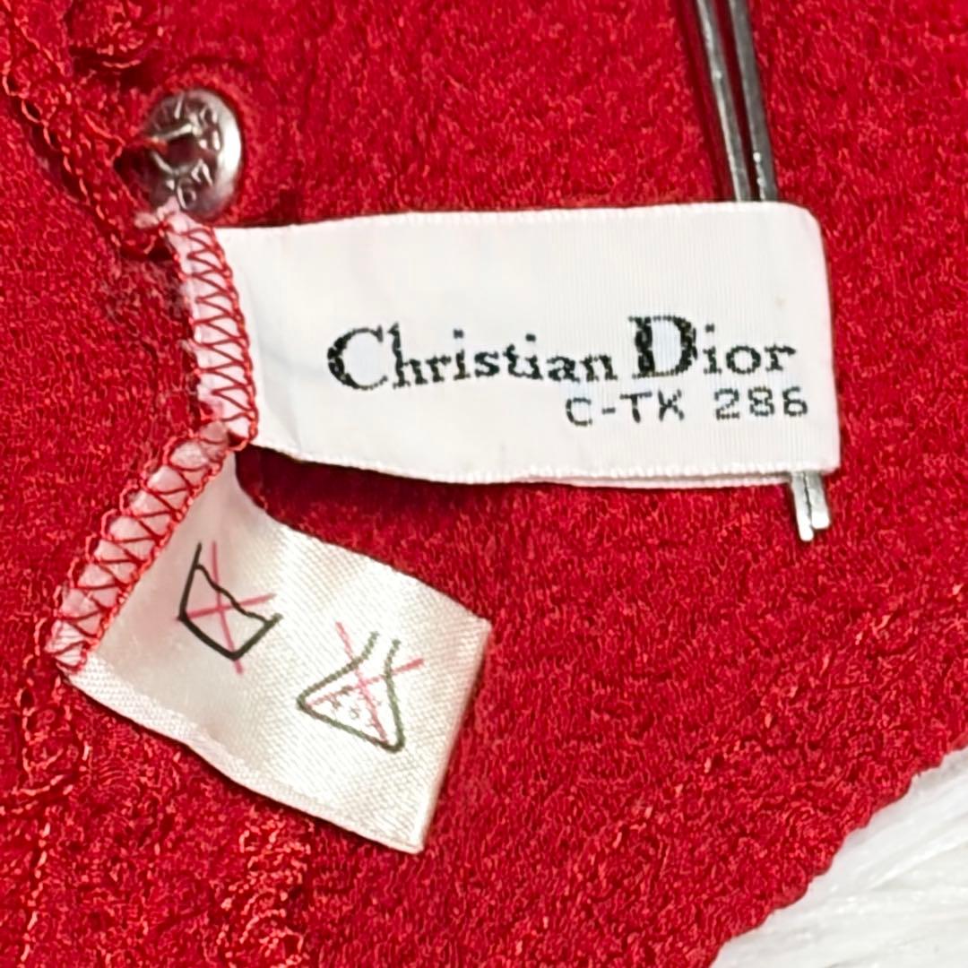 Christian Dior クリスチャンディオール　シルク100%ブラウス