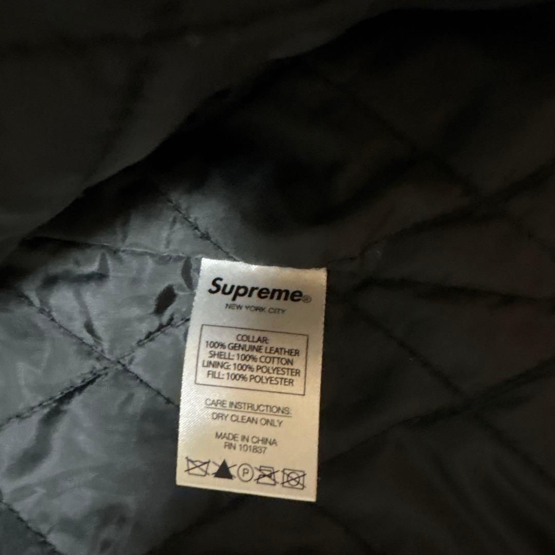 ジャケット・アウター Supreme Leather Collar Work Jacket