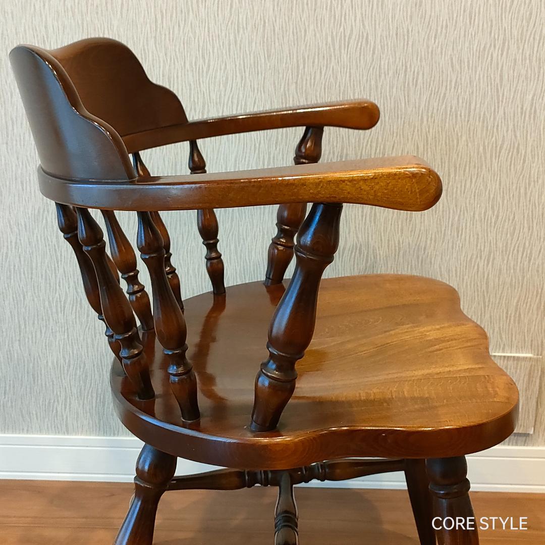 飛騨産業　キツツキ　ウィンザーアームチェア　キャプテンチェア