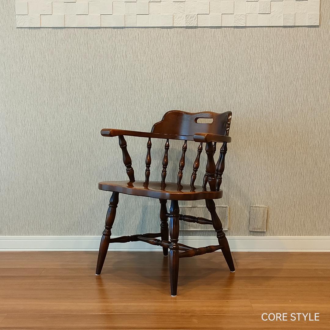 飛騨産業　キツツキ　ウィンザーアームチェア　キャプテンチェア