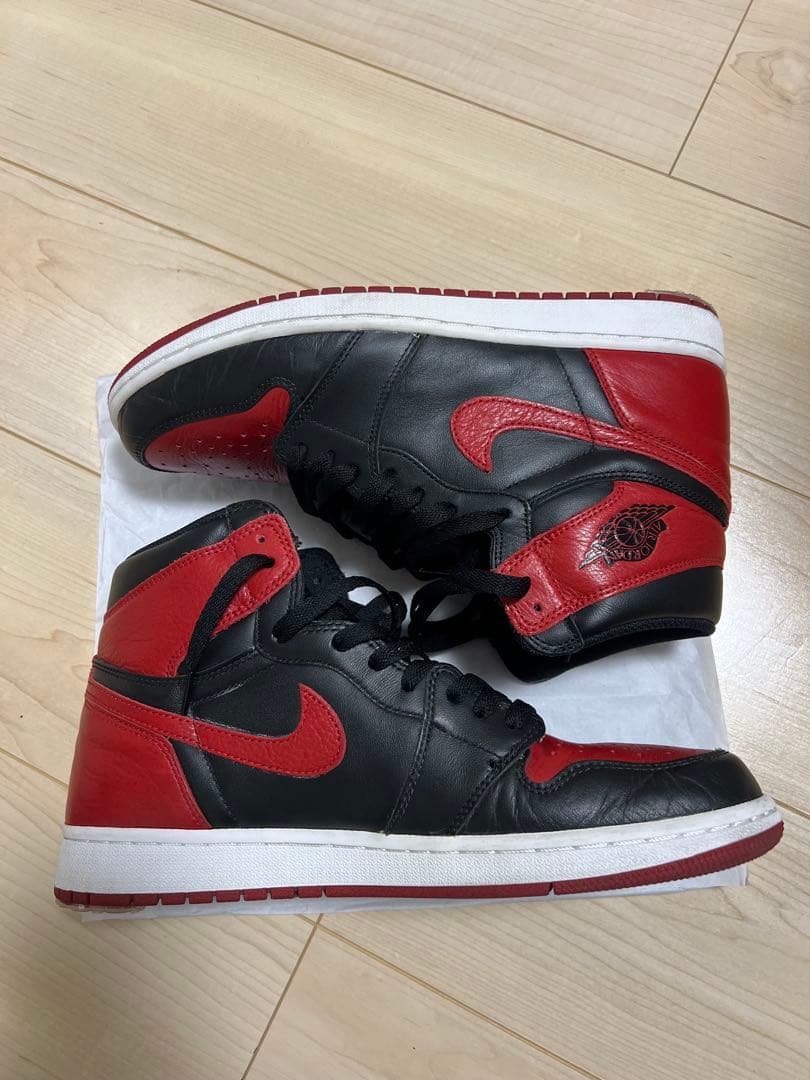 U*Y様 ナイキ エアジョーダン1 AJ1 jordan1 ブレッド　BRED(