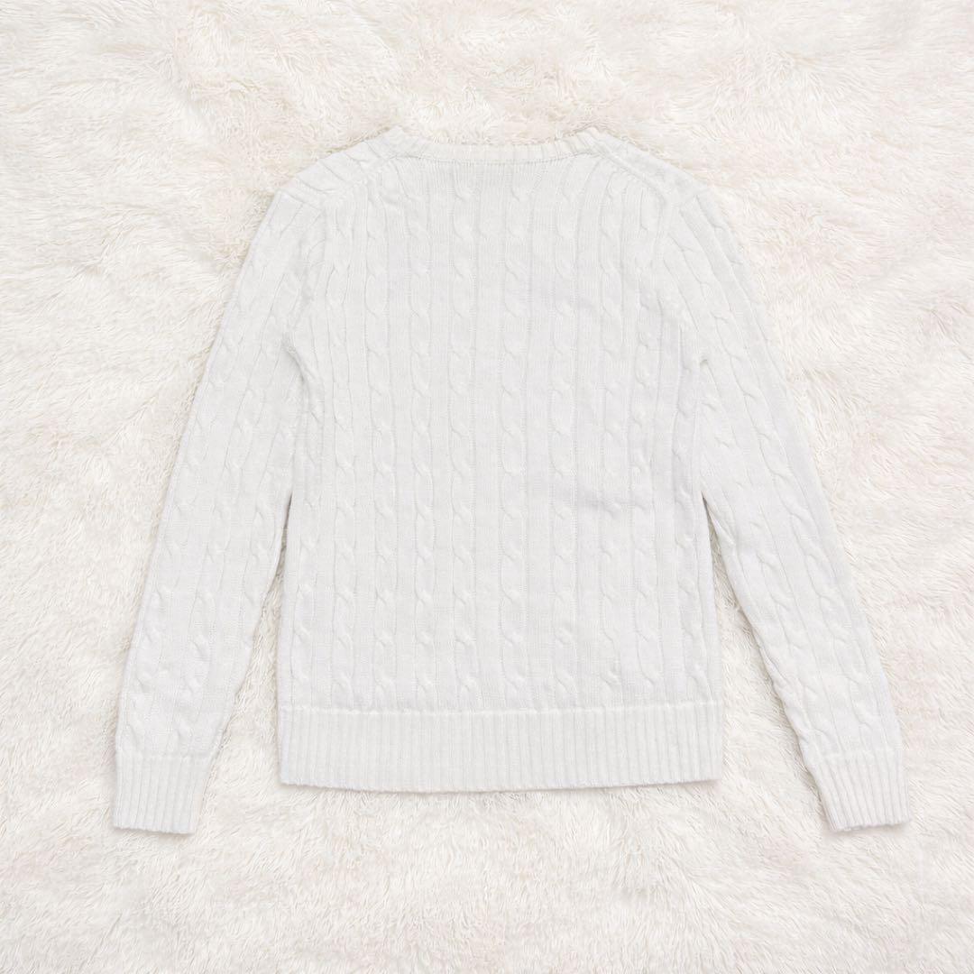 【美品】POLO RALPH LAUREN ケーブルセーター★大人気カラー★