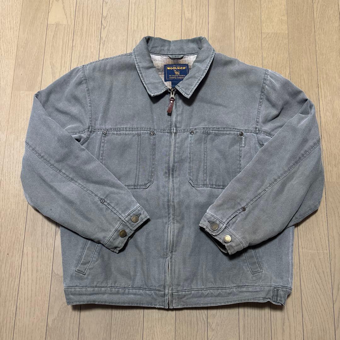 90s ワークジャケット　woolrich ダックジャケット