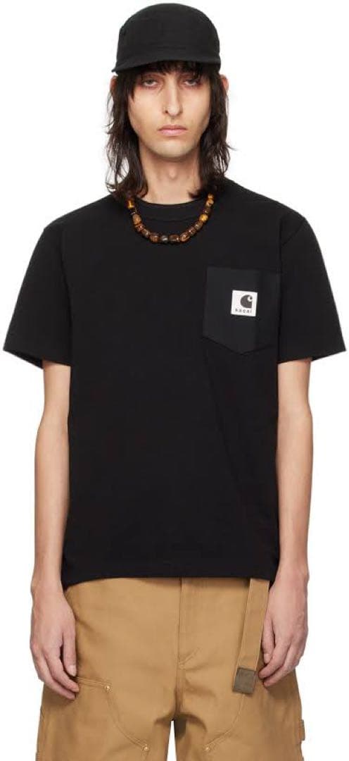 【限定品】Sacai × Carhartt WIP ポケット Tシャツ