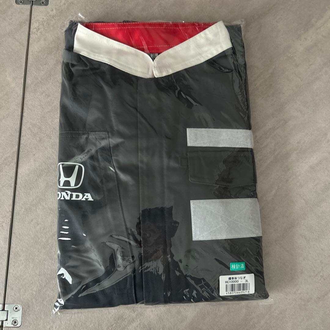 新品未開封　HONDA ツナギ 冬用 防寒 作業着 3L
